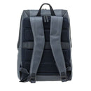 PIQUADRO Rucksack aus blauem Leder mit 14-Zoll-PC-Halterung und iPad Pan Line – CA4260S94
