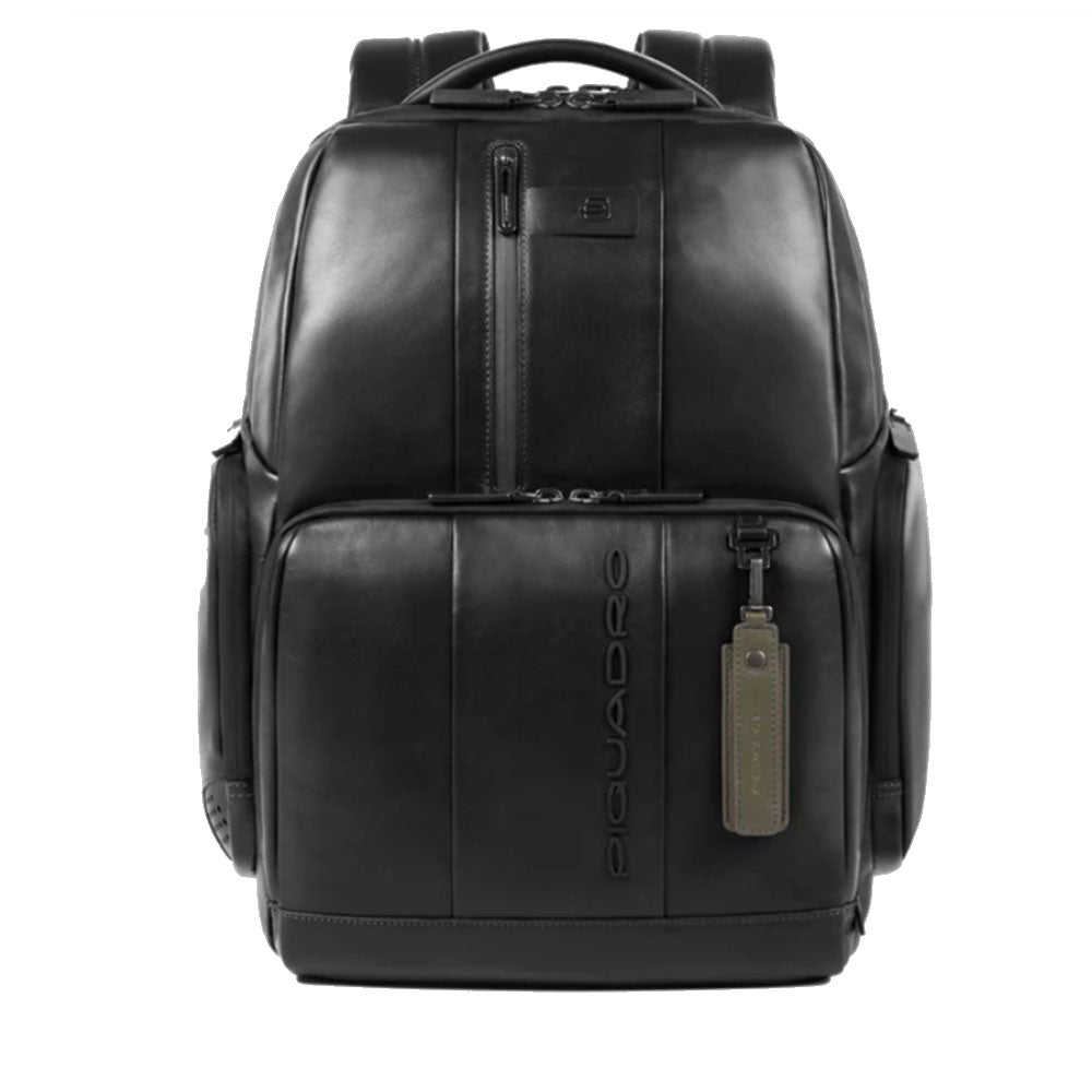 Zaino PIQUADRO Porta Pc 15,6 linea Urban in Pelle Nera - CA4532UB00