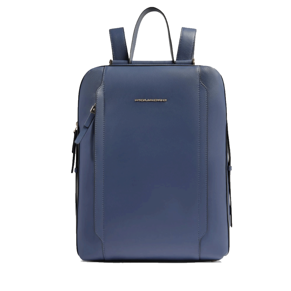 Zaino Donna PIQUADRO Porta Computer in Pelle Blu Linea Circle - CA4576W92