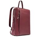Zaino Donna PIQUADRO Porta Computer in Pelle Bordeaux Linea Circle - CA4576W92