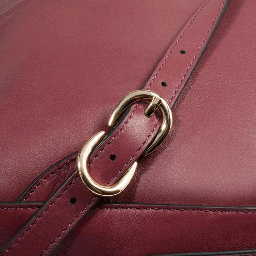 Zaino Donna PIQUADRO Porta Computer in Pelle Bordeaux Linea Circle - CA4576W92