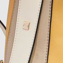 Zaino Donna PIQUADRO Porta Computer in Pelle Giallo - Beige Linea Circle - CA4576W92