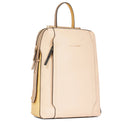 PIQUADRO Damen-Laptop-Rucksack aus Leder in Pink und Gelb Circle Line – CA4576W92