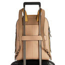PIQUADRO Damen-Laptop-Rucksack aus Leder in Pink und Gelb Circle Line – CA4576W92