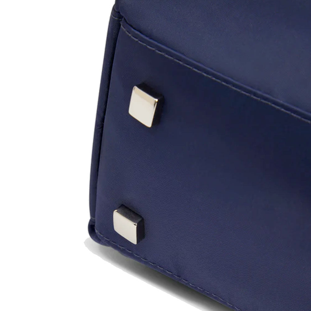 Zaino Donna PIQUADRO Porta Computer in Pelle e Tessuto Blu Linea Circle - CA4576W92T