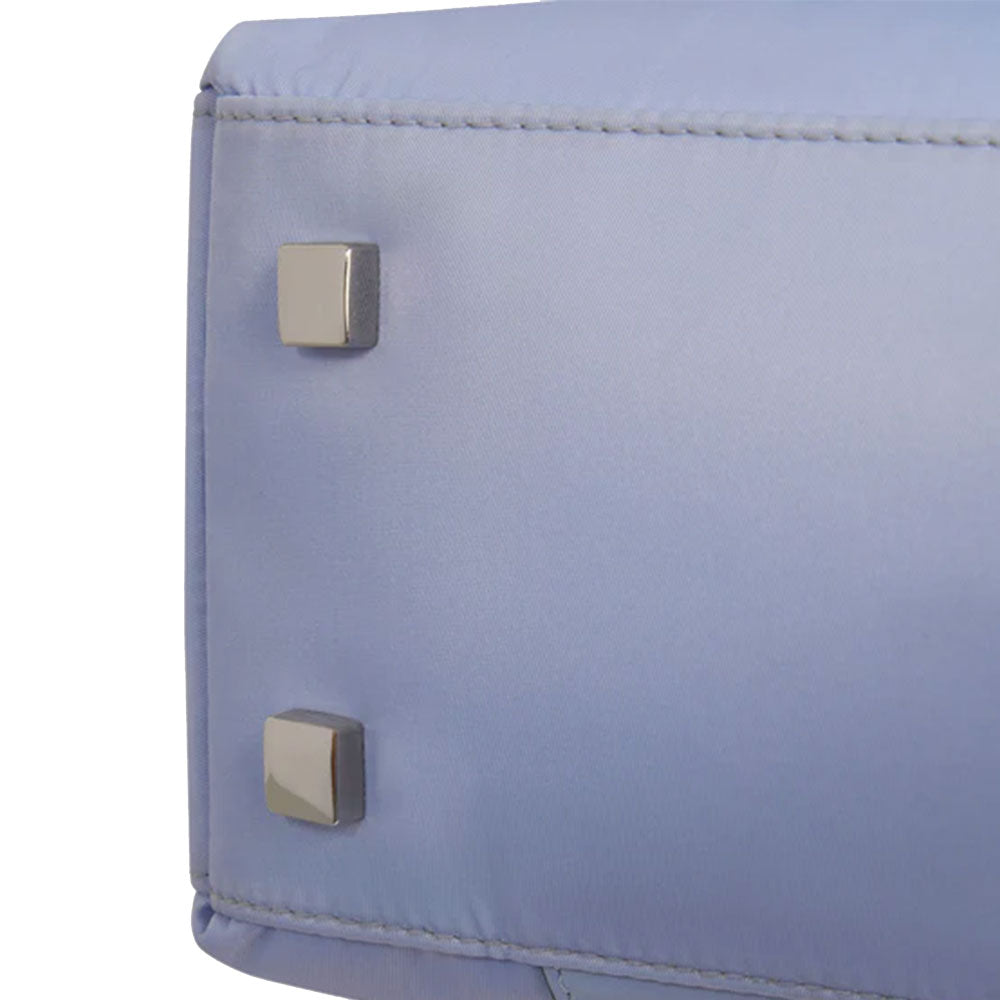 Zaino Donna PIQUADRO Porta Computer in Pelle e Tessuto Indaco Linea Circle - CA4576W92T