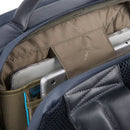 PIQUADRO 15,6" Laptop-Rucksack Urban Line aus blauem Leder - CA4818UB00