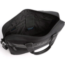 Cartella PIQUADRO in Tessuto e Pelle Colore Nero Porta Pc 14" e iPad Linea Trakai - CA5527W109