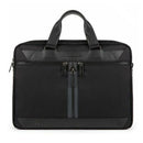 Cartella PIQUADRO in Tessuto e Pelle Colore Nero Porta Pc 15,6" e iPad Linea Trakai - CA5528W109