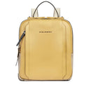 Zaino Donna Porta iPad PIQUADRO linea Circle in Pelle Colore Giallo - Beige - CA5566W92