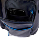 PIQUADRO Zaino Uomo Fast Check in Pelle Blu Linea Blue Square Revamp - CA5578B2V
