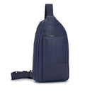 Borsello Monospalla Uomo in Pelle con  Porta iPad PIQUADRO Colore Blu - CA5880W116