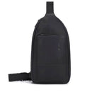 Borsello Monospalla Uomo in Pelle con  Porta iPad PIQUADRO Colore Nero - CA5880W116