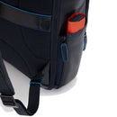 PIQUADRO Zaino Uomo Porta Pc 15,6" e IPad in Pelle Nera Linea Blue Square Revamp - CA5939B2V