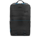 PIQUADRO Zaino Uomo Porta Pc 15,6" e IPad in Pelle Nera Linea Blue Square Revamp - CA5939B2V