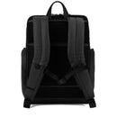 PIQUADRO
Herren Rucksack mit 15,6-Zoll-Laptopfach aus schwarzem Leder Finn Line – CA5989S123