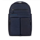 PIQUADRO Paavo Linie
Herren-Rucksack mit 15,6-Zoll-PC-Fach aus blauem Leder – CA6030S122