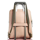 Zaino Donna PIQUADRO con Porta Pc 15,6" in Pelle Colore Rosa - Bianco Linea Circle - CA6216W92