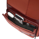 Zaino PIQUADRO porta Pc 14" in Tessuto e Pelle Colore Arancio Linea Wollem - CA6238W129