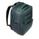 PIQUADRO 15,6" Laptop-Rucksack aus Stoff und Leder, Farbe Dunkelbraun, Wollem Line - CA6239W129BM