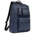 Zaino Uomo PIQUADRO Con Porta Pc 14" in Pelle Blu - CA6442W131