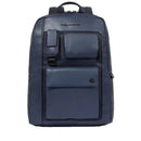 Zaino Uomo PIQUADRO Con Porta Pc 14" in Pelle Blu - CA6442W131