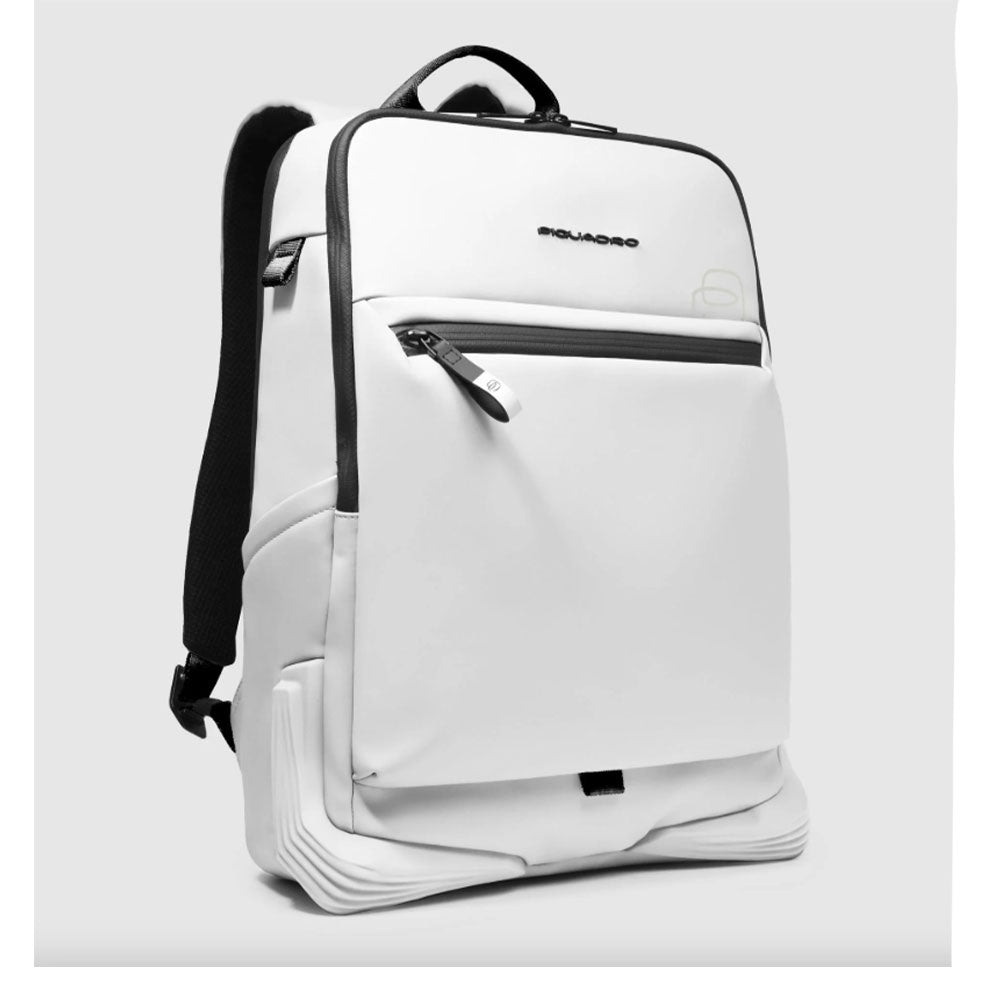 Zaino PIQUADRO Con Porta Pc 14" in Tessuto Bianco Linea Corner 2.0 - CA6464C2OW