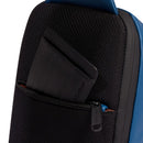 Herren-Umhängetasche PIQUADRO aus gummiertem Stoff in Blaugrau Modell Corner 2.0 - CA6466C2OW