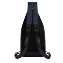 Monospalla Porta iPad mini PIQUADRO in Tessuto e Pelle Blu linea Wollem - CA6540W129
