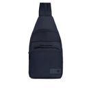 Monospalla Porta iPad mini PIQUADRO in Tessuto e Pelle Blu linea Wollem - CA6540W129