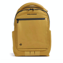 Zaino PIQUADRO con Porta Computer 13" in Tessuto e Pelle Colore Giallo Linea Orion - CA6619S136