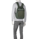 Zaino PIQUADRO con Porta Computer 13" in Tessuto e Pelle Verde Linea Orion - CA6619S136