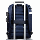 Zaino PIQUADRO con Porta Computer 15,6" in Tessuto e Pelle Blu Linea Orion - CA6621S136