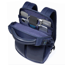 Zaino PIQUADRO con Porta Computer 15,6" in Tessuto e Pelle Blu Linea Orion - CA6621S136