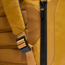 Zaino PIQUADRO con Porta Computer 15,6" in Tessuto e Pelle Colore Giallo Linea Orion - CA6621S136