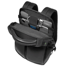 Zaino PIQUADRO con Porta Computer 15,6" in Tessuto e Pelle Colore Nero Linea Orion - CA6621S136