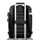 Zaino PIQUADRO con Porta Computer 15,6" in Tessuto e Pelle Colore Nero Linea Orion - CA6621S136