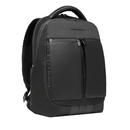Zaino PIQUADRO con Porta Computer 15,6" in Tessuto e Pelle Colore Nero Linea Orion - CA6621S136