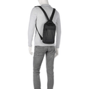 PIQUADRO Einschulter-Rucksack mit iPad-mini-Fach aus Stoff und Leder in Blau Modell Orion - CA6625S136