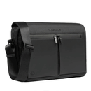 Messenger Porta Pc 13,3" PIQUADRO in Tessuto e Pelle Colore Nero Linea Orion - CA6627S136