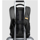 PIQUADRO Bike-Rucksack aus schwarzem recyceltem Nylon mit 14-Zoll-Laptop-Halterung PQ-Earth Line - CA6629S137