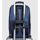 PIQUADRO Bike-Rucksack aus schwarzem recyceltem Nylon mit 15,6"-Laptop-Halterung PQ-Earth Line - CA6630S137