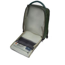 PIQUADRO Grüner Fahrradrucksack aus recyceltem Nylon mit 15,6-Zoll-Laptophalter PQ-Earth Line - CA6630S137