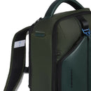 PIQUADRO Grüner Fahrradrucksack aus recyceltem Nylon mit 15,6-Zoll-Laptophalter PQ-Earth Line - CA6630S137
