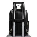 Zaino Donna PIQUADRO Porta Computer 14" in Pelle Nera Linea Blue Square - CA6678B2