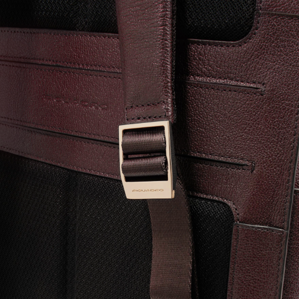 Zaino Donna PIQUADRO Porta Computer 14" in Pelle Bordeaux - CA6772W140
