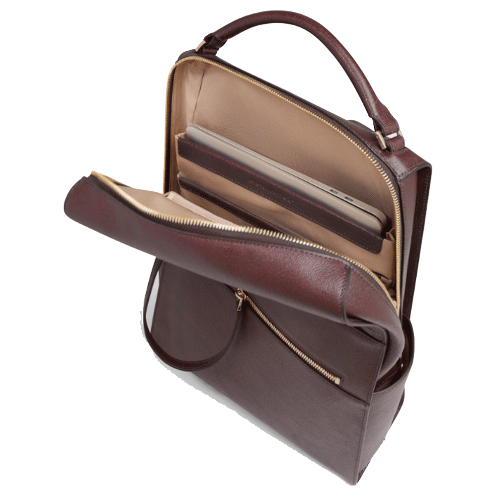 Zaino Donna PIQUADRO Porta Computer 14" in Pelle Bordeaux - CA6772W140