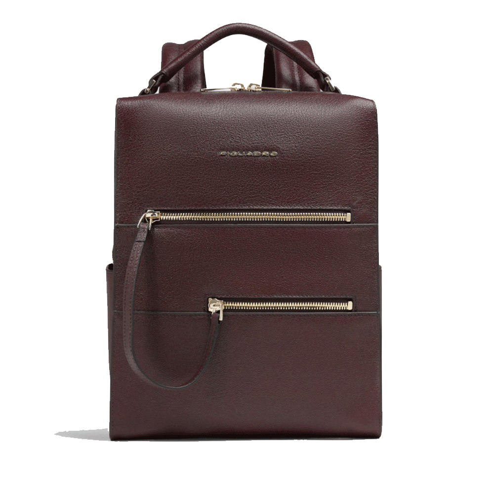 Zaino Donna PIQUADRO Porta Computer 14" in Pelle Bordeaux - CA6772W140