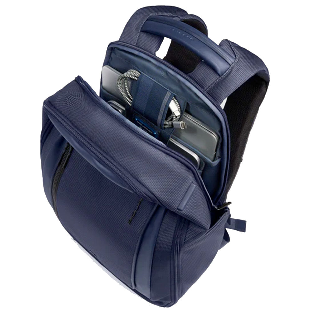 Zaino PIQUADRO Con Porta Pc 14" in Tessuto Blu Linea Lyss - CA6927S143BM