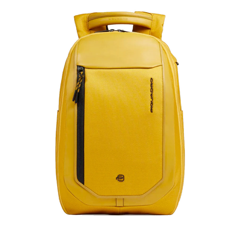 Zaino PIQUADRO Con Porta Pc 14" in Tessuto Giallo Linea Lyss - CA6927S143BM